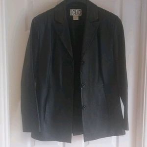 COPY - Leather fitted jacket
